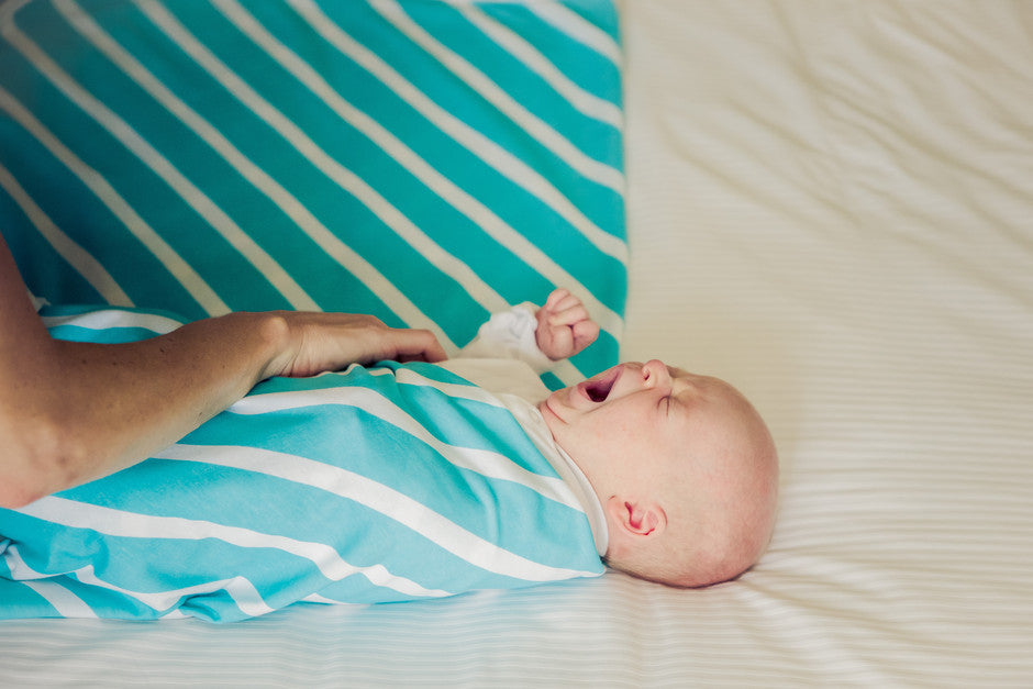 Swaddling wriggly babies aka Little Houdini L il Fraser Collection Pty Ltd