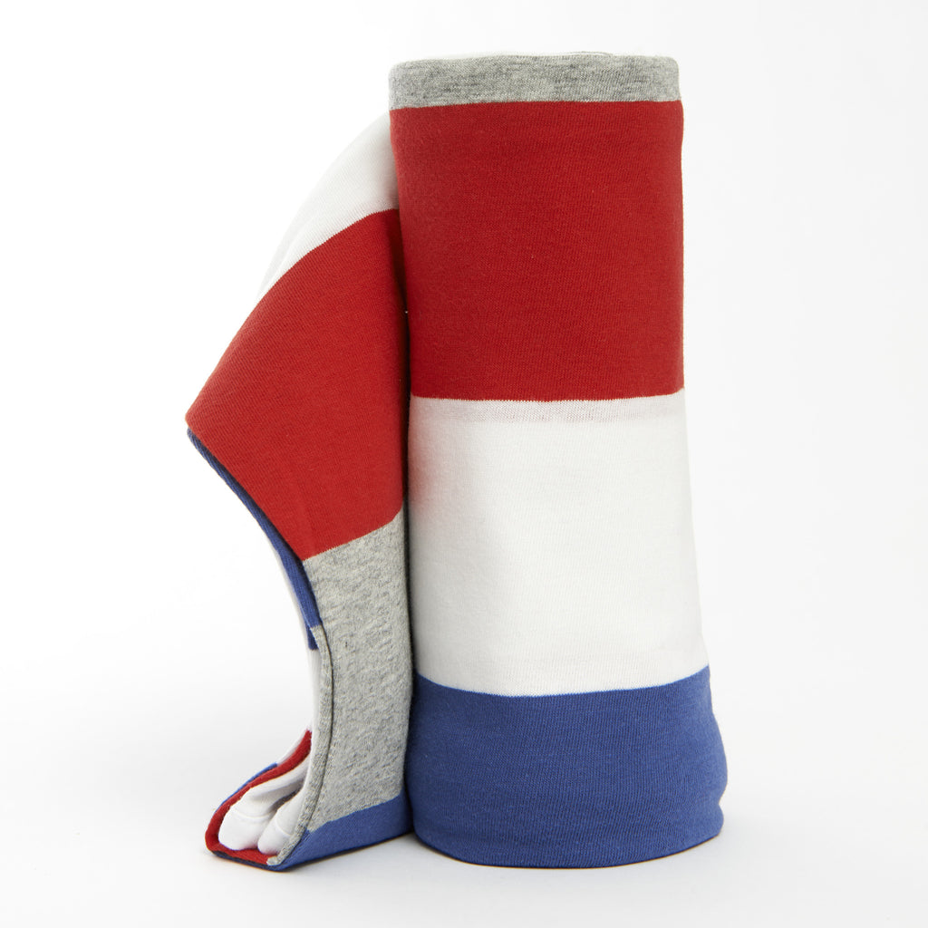 Hunter cotton stretch jersey swaddle